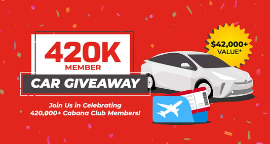 Cabana Club Giveaway: Win a 2022 Toyota Prius + VIP Trip!